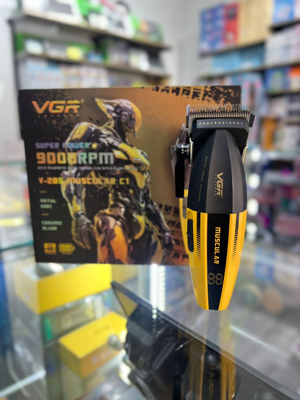 Máquina de Afeitar Profesional VGR 285 para Barbería - Cortadora de Cabello Inalámbrica de Alta Precisión